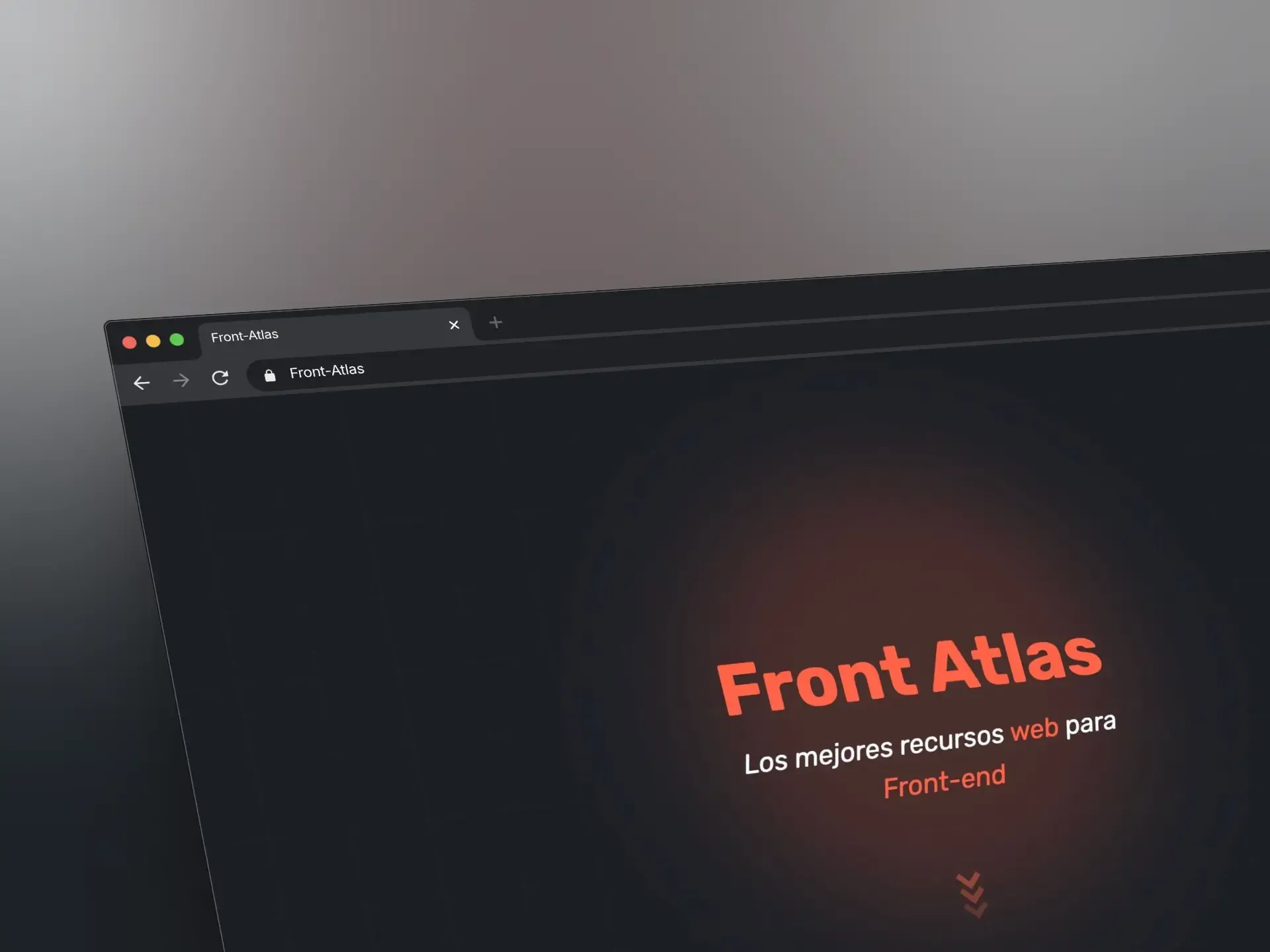 Imagen de landing page front atlas